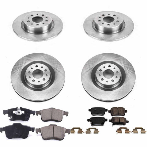 Power Stop Front & Rear Autospecialty Brake Kit | 2014-2020 Fiat 500L (KOE6839)