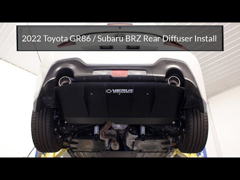 Verus Engineering Rear Diffuser | 2022-2023 Subaru BRZ/Toyota GR86 (A0 –  MAPerformance