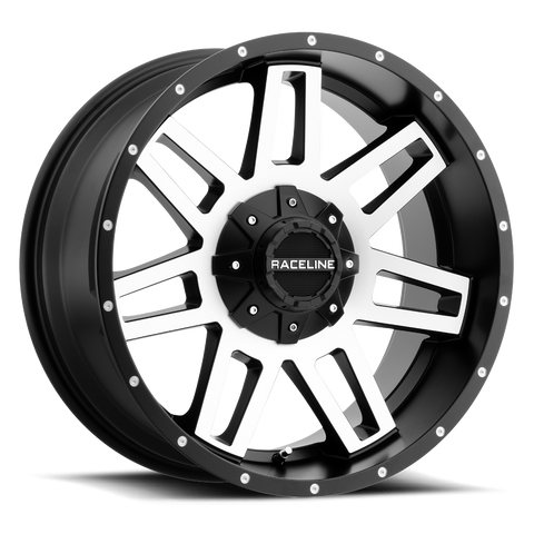 Raceline Injector CPR9 Series 18x9in. 6x5.5/6x135 18mm. Offset Wheel (931M-89066+18)