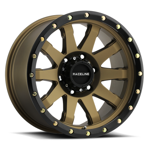 Raceline Clutch 934BZ Series 20x10in. 8x6.5 -19mm. Offset Wheel (934BZ-21080-19)