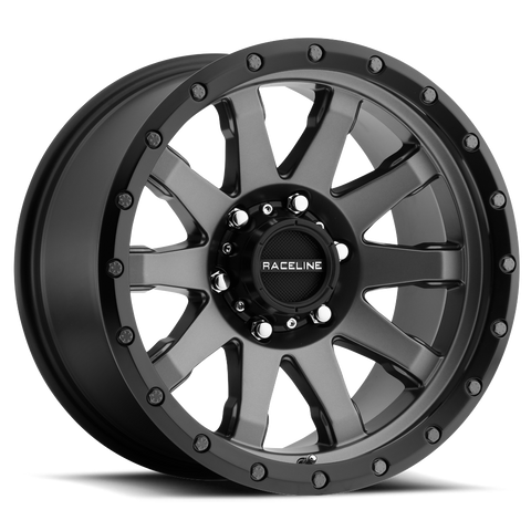 Raceline Clutch 934G Series 20x10in. 8x6.5 -19mm. Offset Wheel (934G-21080-19)