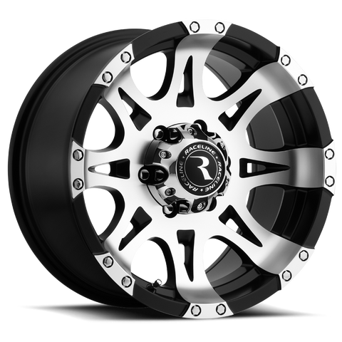 Raceline Raptor 982 Series 18x9in. 5x5 12mm. Offset Wheel (982-89050+12)