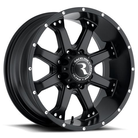 Raceline Assault 991B Series 20x9in. 5x5 18mm. Offset Wheel (991B-29050+18)