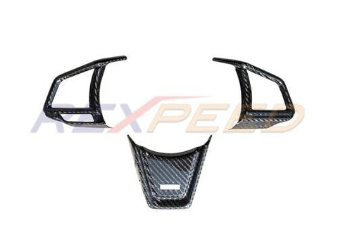 Rexpeed Carbon Steering Wheel Cover | 2022+ Subaru WRX (G155)