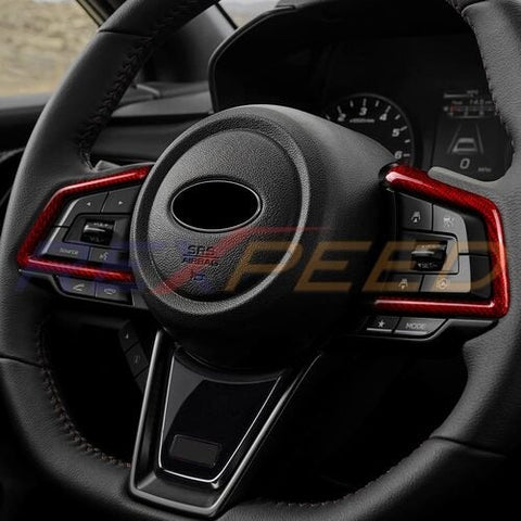 Rexpeed Carbon Steering Wheel Cover V2 | 2022+ Subaru WRX (G160)