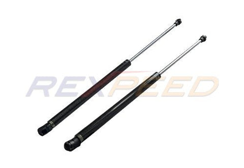 Rexpeed Carbon Fiber Hood Struts | 2015 - 2021 Subaru WRX / STI (G10)