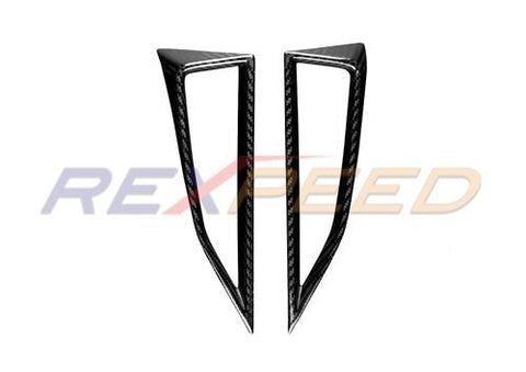 Rexpeed Carbon AC Vent Trim Covers | 2022+ Subaru WRX (G157)