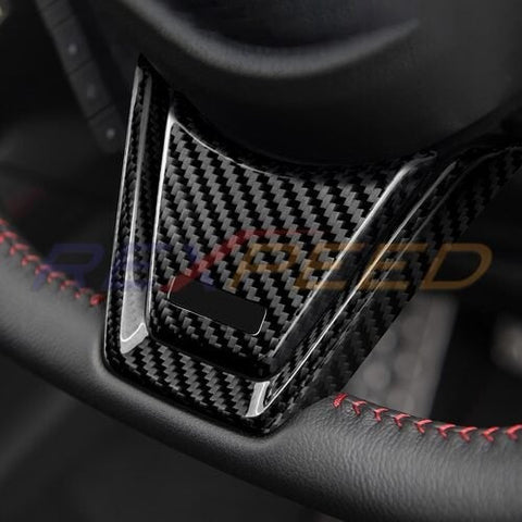 Rexpeed Carbon Steering Wheel Cover V2 | 2022+ Subaru WRX (G160)