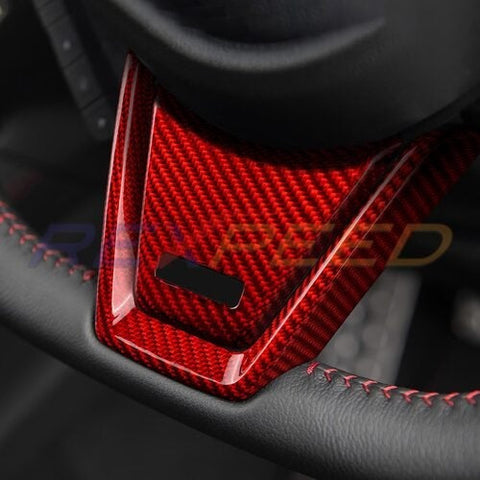 Rexpeed Carbon Steering Wheel Cover V2 | 2022+ Subaru WRX (G160)