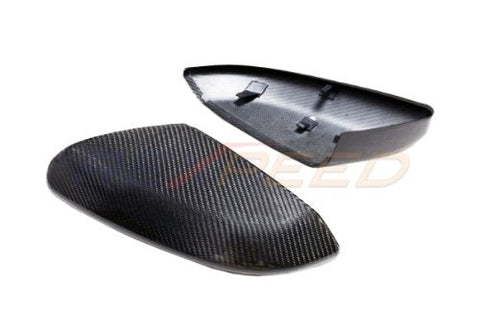 Rexpeed Dry Carbon V1 Mirror Cap Full Replacements | 2016-2021 Honda Civic (H03)