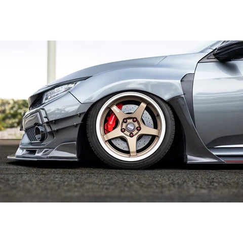 Sayber Design +25mm Wide Front Fenders | 2017-2021 Honda Civic Type-R (SB-FK8F1C)