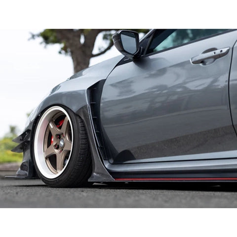 Sayber Design +25mm Wide Front Fenders | 2017-2021 Honda Civic Type-R (SB-FK8F1C)