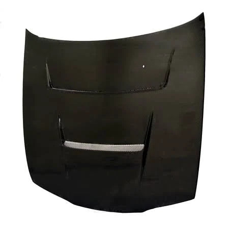 Seibon DV Carbon Fiber Hood | 1995-1996 Nissan 240sx (HD9596NS240-DV)