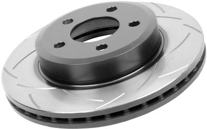 DBA Street Series Slotted Front Rotor | 2004 - 2014 Subaru STi 5x100 (654S-10)