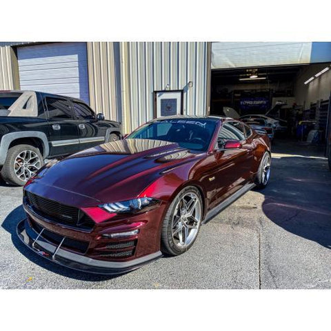 APR Carbon Fiber Front Wind Splitter | 2018-2020 Ford Mustang Saleen (CW-201895)