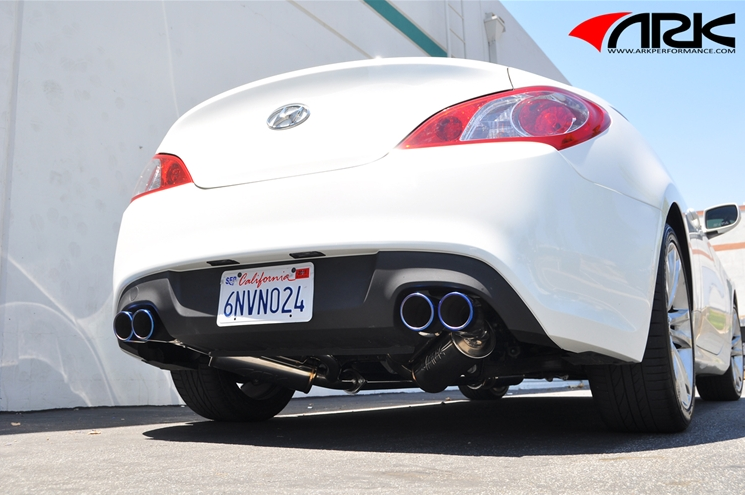 Genesis coupe store ark exhaust