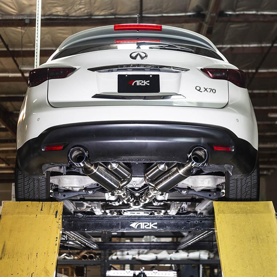 Qx70 exhaust store