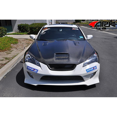 ARK C-FX Carbon Fiber Hood | 2010-2012 Hyundai Genesis Coupe (CFXH-0700)