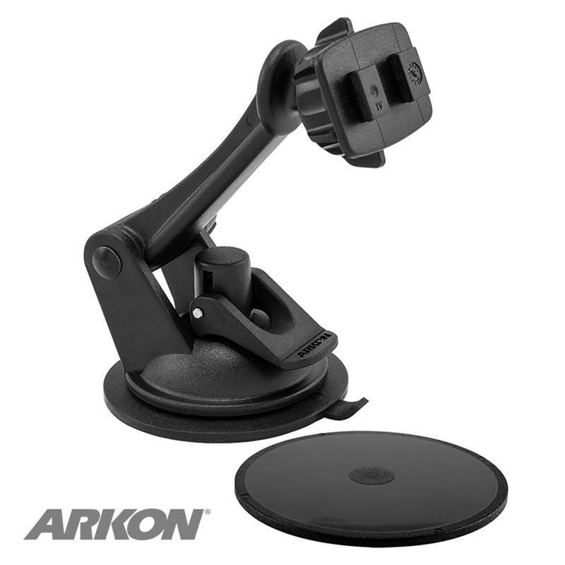 Arkon Mounts Sticky Suction Windshield or Dash Mount with 3 Arm