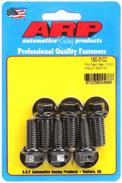 ARP Motor Mount Bolt Kits | Multiple Pontiac Fitments (190-3102)