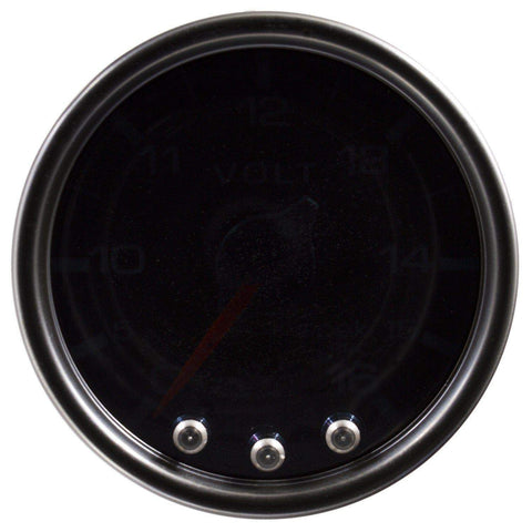 Autometer Spek-Pro 2 & 1/16" Voltmeter Gauge 16V