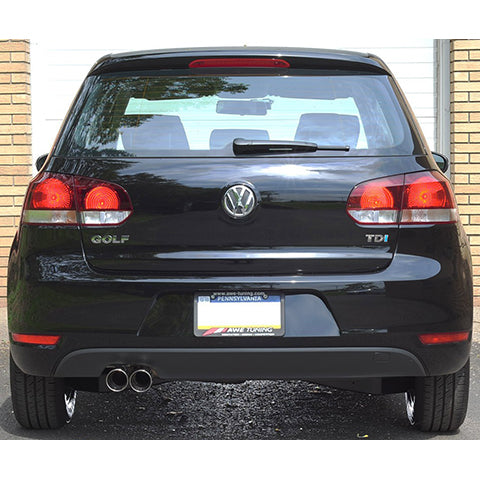 AWE Performance Touring Exhaust System | 2010-2014 Volkswagen Golf TDI (3015-23022)