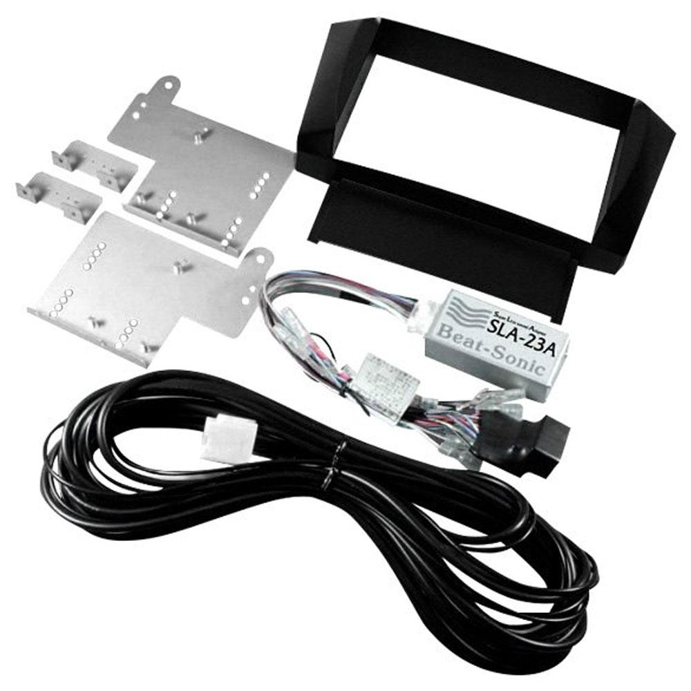 Beat-Sonic Double DIN Gray Stereo Dash Kit with Interface Adapter | 20 –  MAPerformance