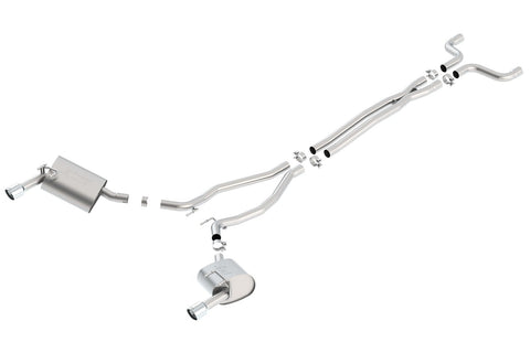 Borla Cat-Back Exhaust System - S-Type | Multiple Fitments (140526)