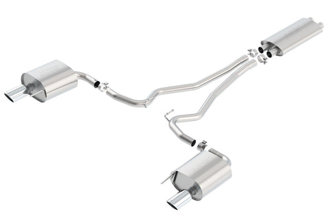 Borla Cat-Back Exhaust System - Touring | 2015-2017 Ford Mustang Coupe 3.7L (140586)