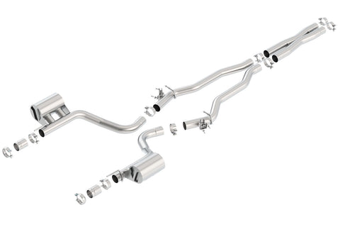 Borla Cat-Back Exhaust System - ATAK | 2015-2020 Dodge Challenger 6.2L (140648)