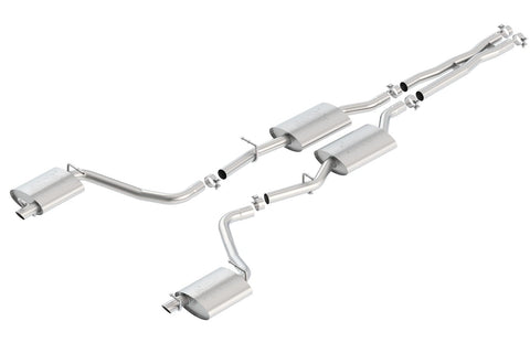 Borla Cat-Back Exhaust System - ATAK | 2015-2020 Dodge Challenger 3.6L (140650)