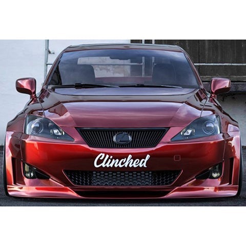 Clinched Flares Widebody Kit | 2005-2013 Lexus IS250/350 (LXS-IS350)