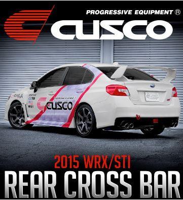 Cusco Rear Cross Bar | 2015-2019 Subaru WRX & STI (6A1 541 AX 