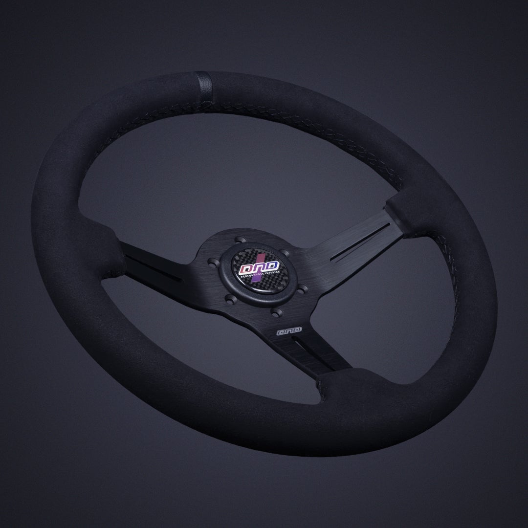 DND 50mm Alcantara Race Steering Wheel (ARW-BK-50)