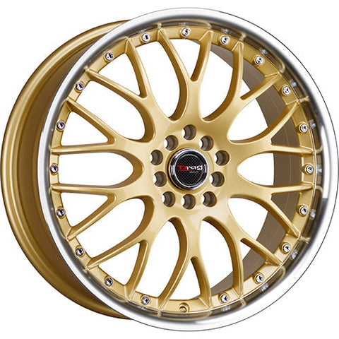 Drag Wheels DR19 Series 5x100/5x114.3 17x7.5in. 45mm. Offset Wheel (DR191775054573C)