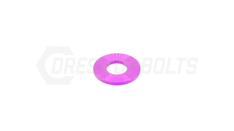 Dress Up Bolts M10 Titanium Washer  (IND-017-Ti-BLK)