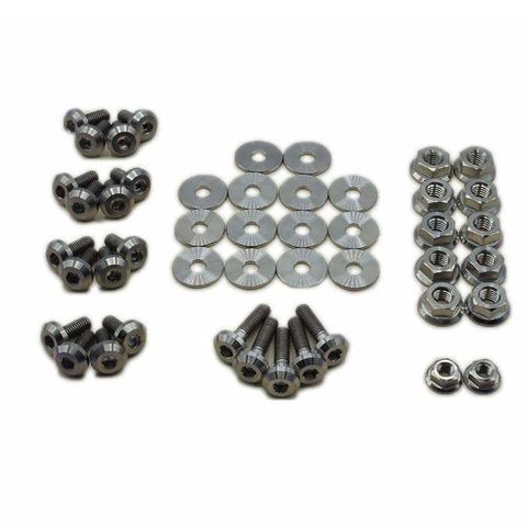 Dress Up Bolts Titanium Dress Up Bolt Engine Bay Kits | 1989-1997 Mazda Miata (MAZ-009-Ti)