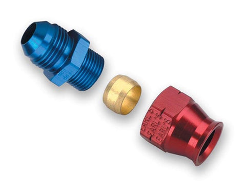 Earl's Performance Alum Tube Adapter, -6 Male An To 1/4 In. (165064ERL)