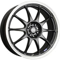 J10 15x6.5 5x100/114.3 38mm Offset 72.62mm Bore Dia Matte Black w/ Machined Lip Wheel by Enkei - Modern Automotive Performance
