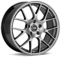 Raijin 18x8 35mm Inset 5x112 Bolt Pattern 72.6 Bore Diamter Hyper Silver Wheel by Enkei - Modern Automotive Performance
