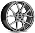 M52 16x7 38mm Inset 5x114.3 Bolt Pattern 72.6mm Bore Dia Hyper Black Wheel by Enkei - Modern Automotive Performance
