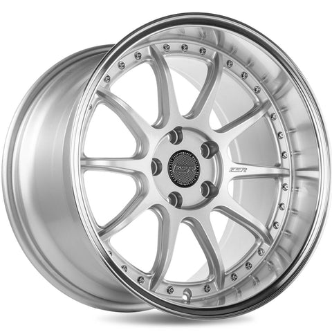 ESR Hypersilver CS12 18x8.5 5x100 30mm Wheel (88550030 CS12HS-ML)