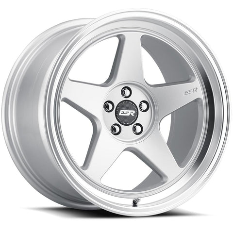 ESR Hyper Silver CR5 18x8.5 5x120 30mm Wheel (88552030 CR5HS-ML)