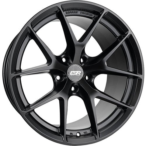 ESR Black RF2 18x9.5 5x105 35mm Wheel (89550035 RF2MBLK 5X105)