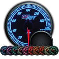 GlowShift Elite 10 Color Oil Pressure Gauge - Modern Automotive Performance
