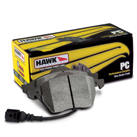 Hawk Performance Ceramic Street Front Brake Pads | Multiple Fitments (HB497Z.776)