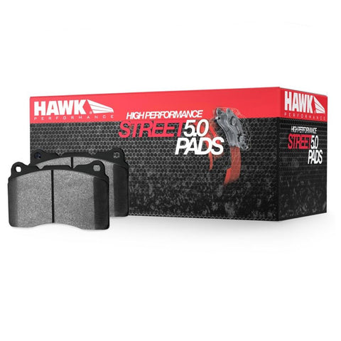 Hawk Performance HPS 5.0 Rear Brake Pads | 2011-2018 Audi A8 Quattro (HB823B.652)