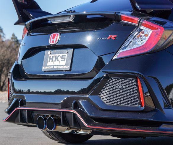 HKS Legamax Premium Cat-Back Exhaust | 2017+ Honda Civic Type-R