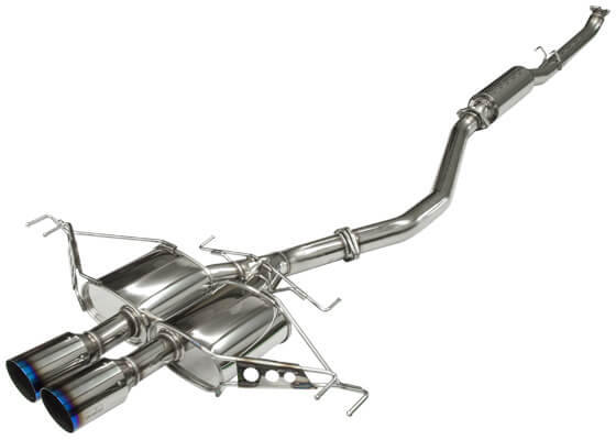 HKS Legamax Premium Cat-Back Exhaust | 2017+ Honda Civic Type-R