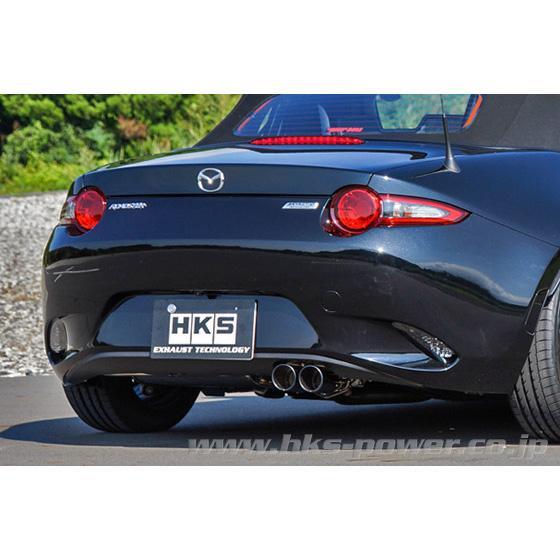 HKS Legamax Premium Axle-Back Exhaust | 2016-2021 Mazda MX-5 Miata  (32018-AZ010)